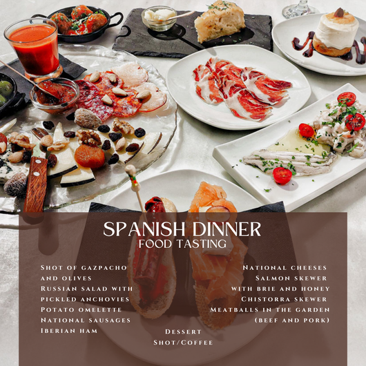 SPANISH DINNER IN VIP ZONE