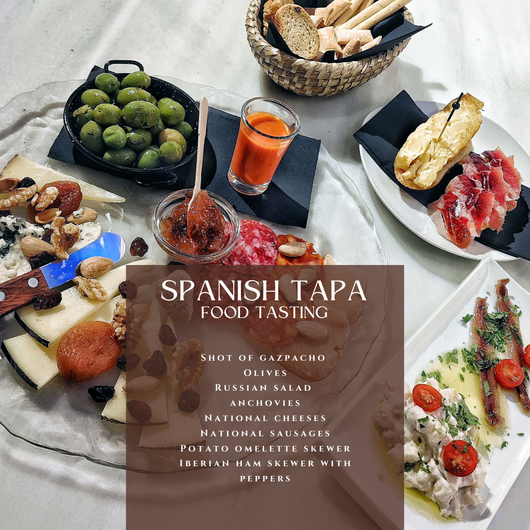 SPANISH TAPAS IN VIP ZONE