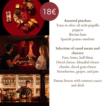 SPANISH TAPAS IN VIP ZONE